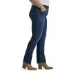 Lee womens Plus Size Ultra Lux Comfort With Flex Motion Straight Leg Jean(Greet the Day)