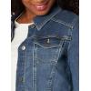 Riders by Lee Indigo Women’s Denim Jacket(Weathered – Medium Blue)