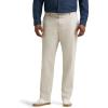 Lee Mens Big & Tall Extreme Motion Flat Front Regular Straight Pant(City Beige)