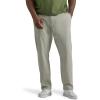 Lee Mens Big & Tall Extreme Motion Flat Front Relaxed Taper Pant(Dove)