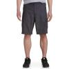 Lee Men’s Big & Tall Performance Cargo Short(Black Slub)