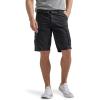 Lee Men’s Big and Tall New Belted Wyoming Cargo Short, Black, 46