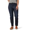 Lee Womens Legendary High Rise Mom Jean(Rinse)