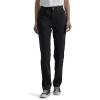 Lee Womens Petite Ultra Lux Comfort with Flex Motion Straight Leg Jean(Midnight Bloom)