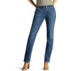 Lee Womens Petite Ultra Lux Comfort with Flex Motion Straight Leg Jean(Rayne)