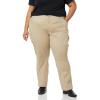 Lee Women’s Plus Size Relaxed Fit Straight Leg Jean(Biscotti)