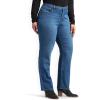 Lee Women’s Plus Size Relaxed Fit Straight Leg Jean(Meridian)