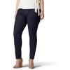 Lee Women’s Plus Size Sculpting Slim Fit Skinny Leg Pull on Jean(Slumber)
