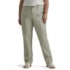 Lee Women’s Plus Size Ultra Lux Comfort with Flex-to-go Utility Pant(Salina Stone)