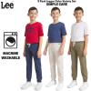 Lee Boys’ 3 Pack Variety Midweight Super Soft Fleece Lined Stretchable Jogger Pants(Navy Tan Olive Set)