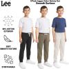 Lee Boys’ 3 Pack Variety Midweight Super Soft Fleece Lined Stretchable Jogger Pants(Tan Olive Black Set)