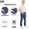 Lee Boys’ 5 Pocket Straight Fit Stretch Waist Denim Jeans(Bedford Wash)