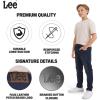 Lee Boys’ 5 Pocket Straight Fit Stretch Waist Denim Jeans(Dan Wash)