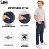 Lee Boys’ 5 Pocket Straight Fit Stretch Waist Denim Jeans(Dan Wash)