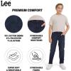 Lee Boys’ 5 Pocket Straight Fit Stretch Waist Denim Jeans(Dan Wash)