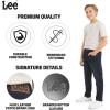 Lee Boys’ 5 Pocket Straight Fit Stretch Waist Denim Jeans(Dark Indigo)