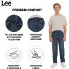 Lee Boys’ 5 Pocket Straight Fit Stretch Waist Denim Jeans(Tundra)